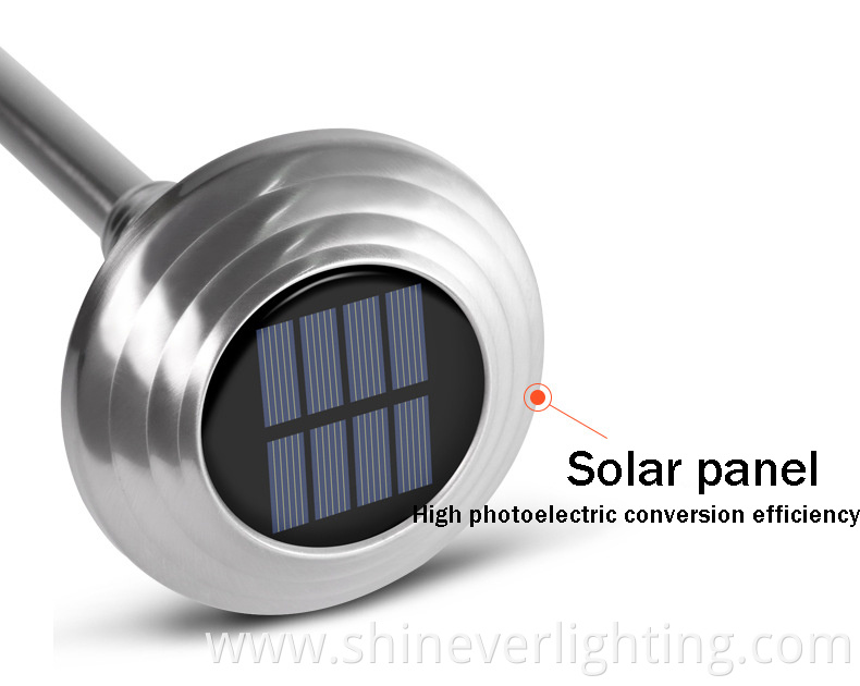 Solar Stainless Steal Light